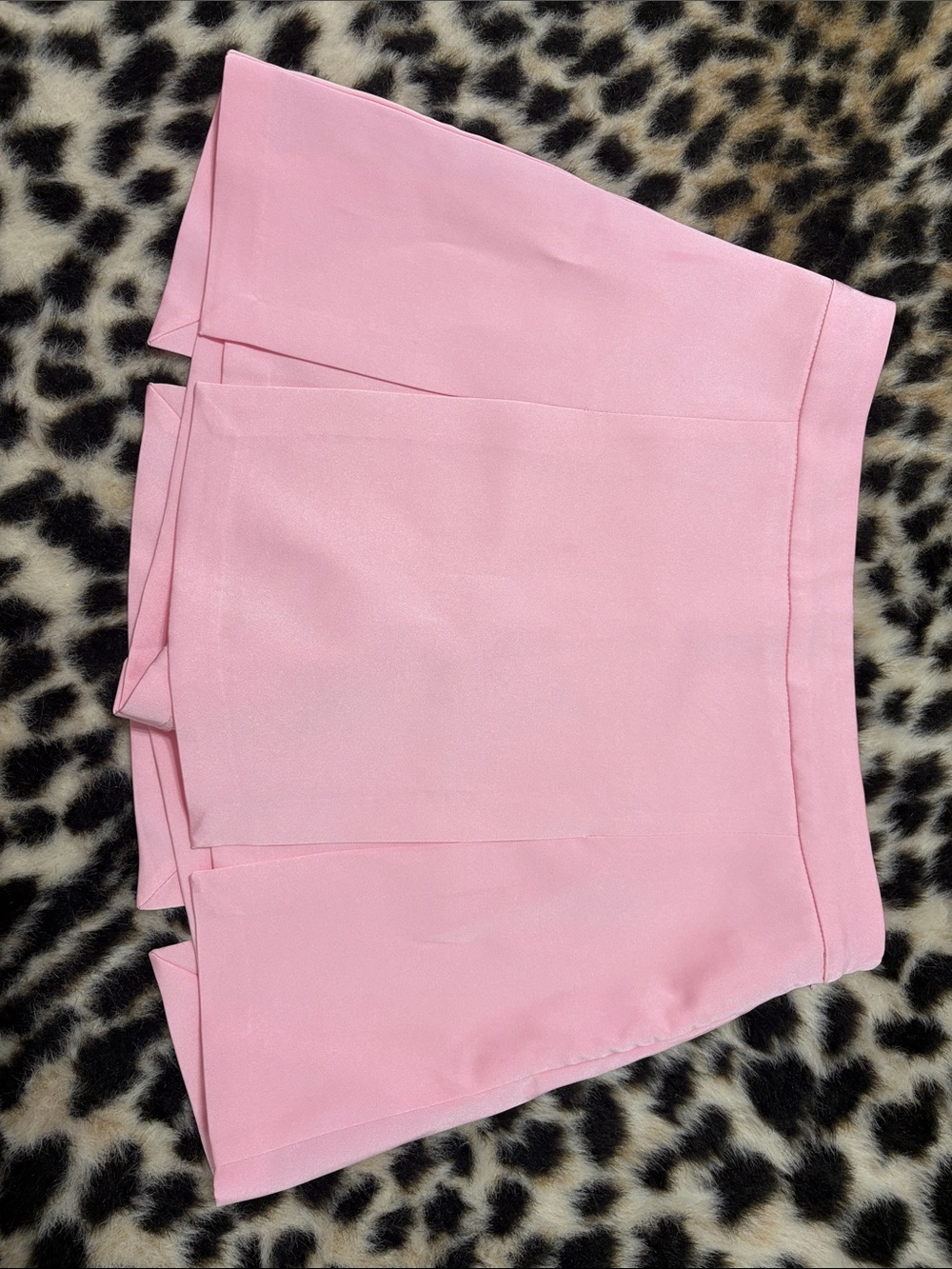 English Factory Pink Pleated Skort